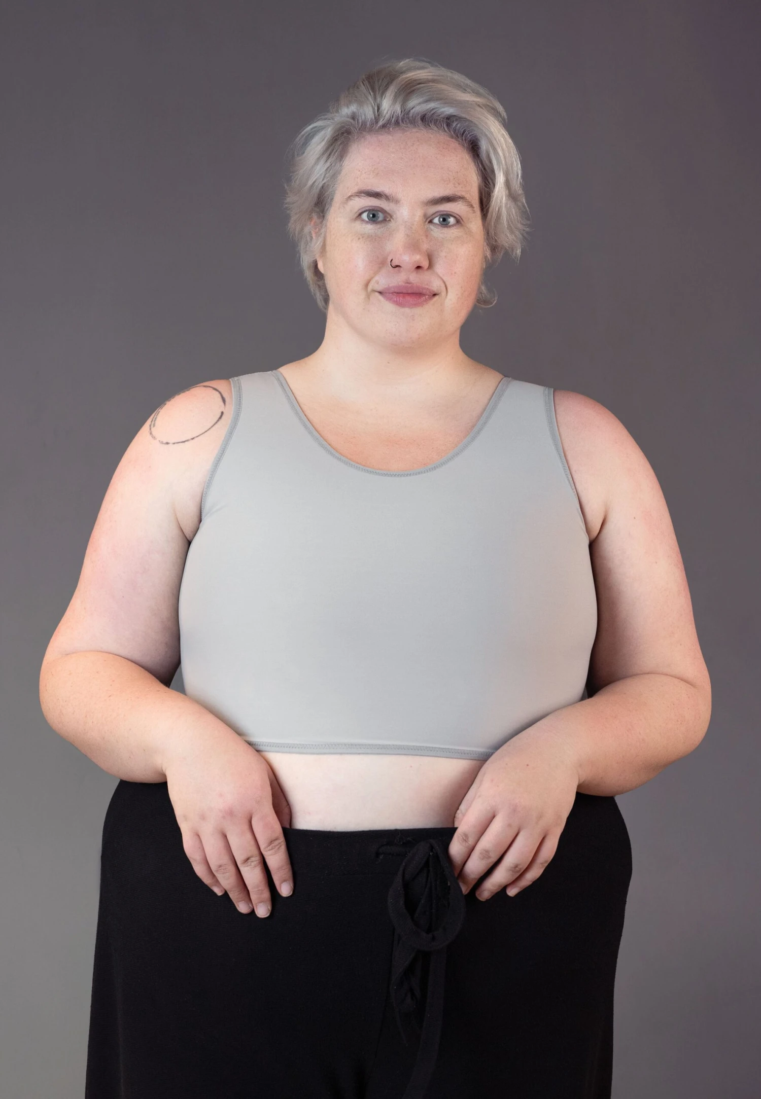 Gym Binder - Extra Strong Grey - Image 2