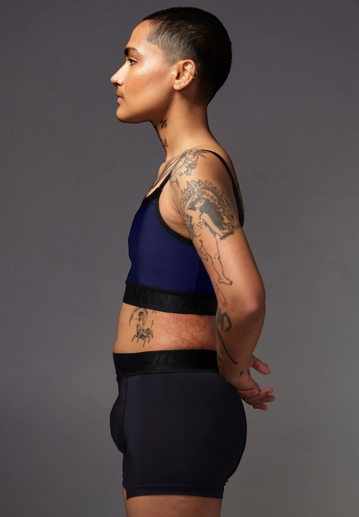 Athletic Binder Dark Blue - Image 3