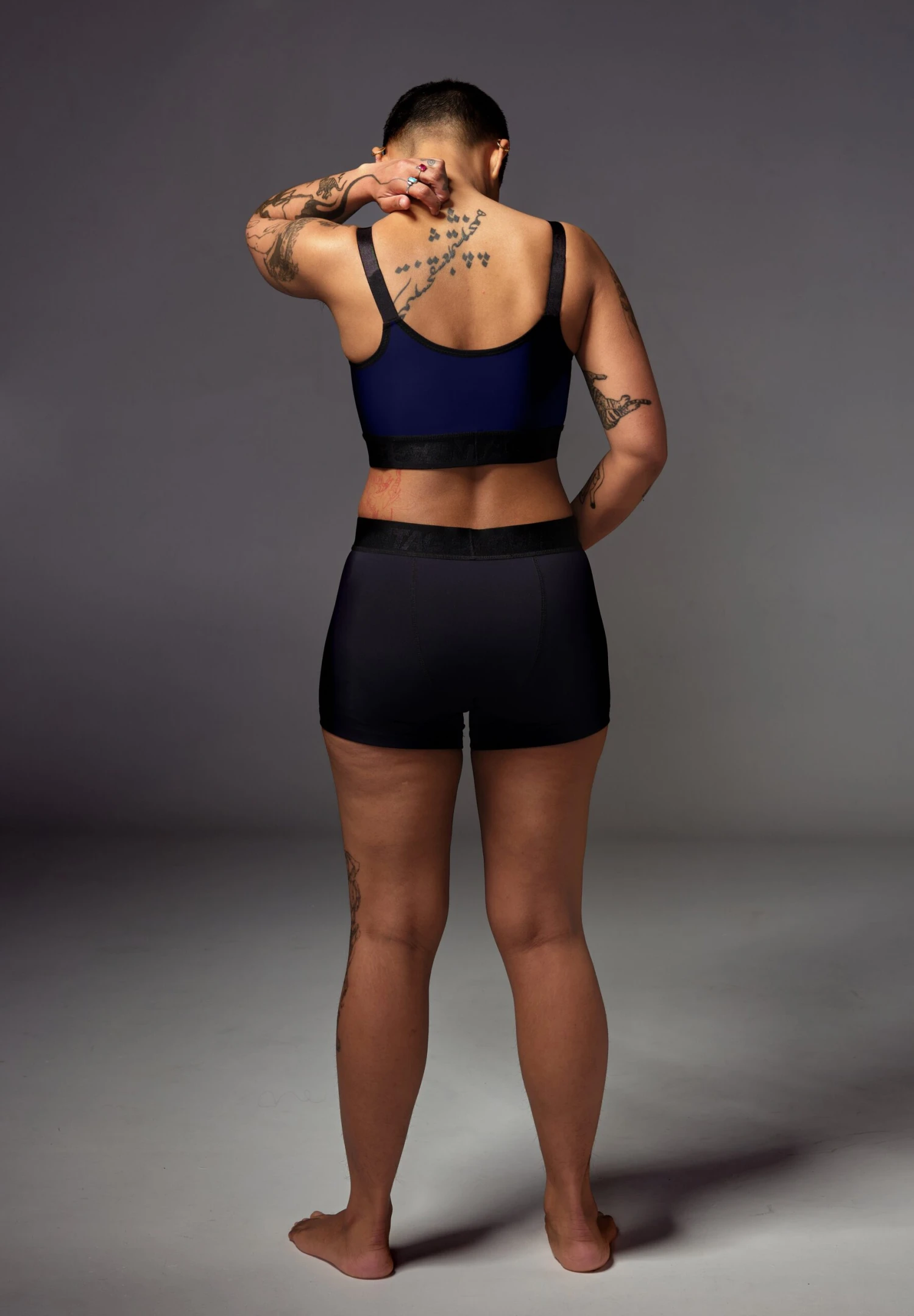 Athletic Binder Dark Blue - Image 4