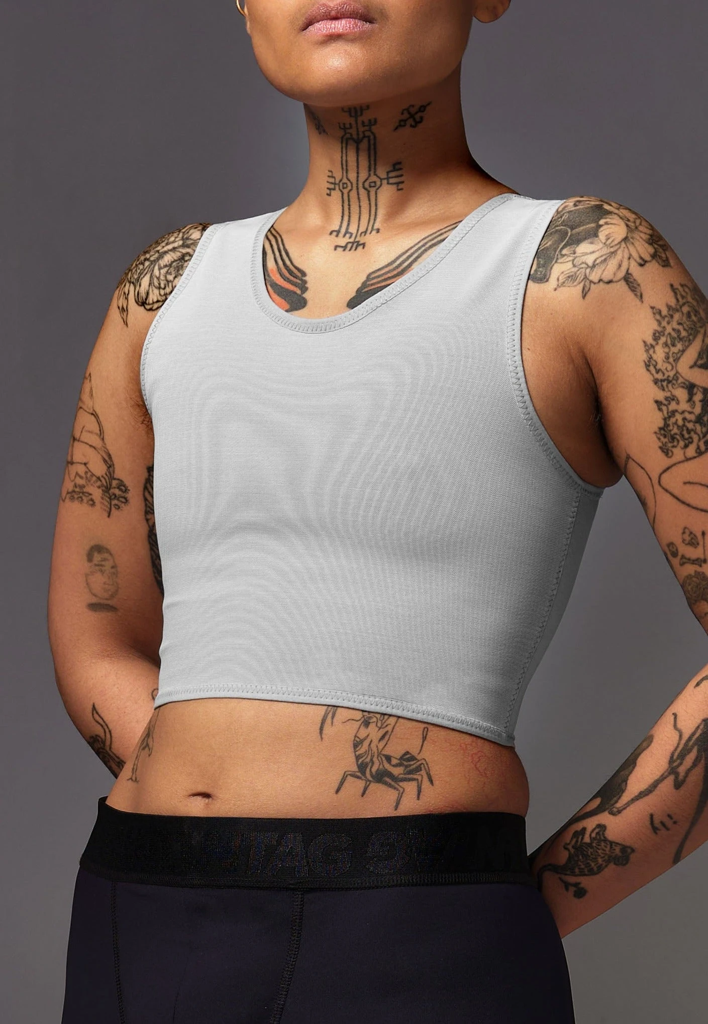 Basic Swim Binder Grey