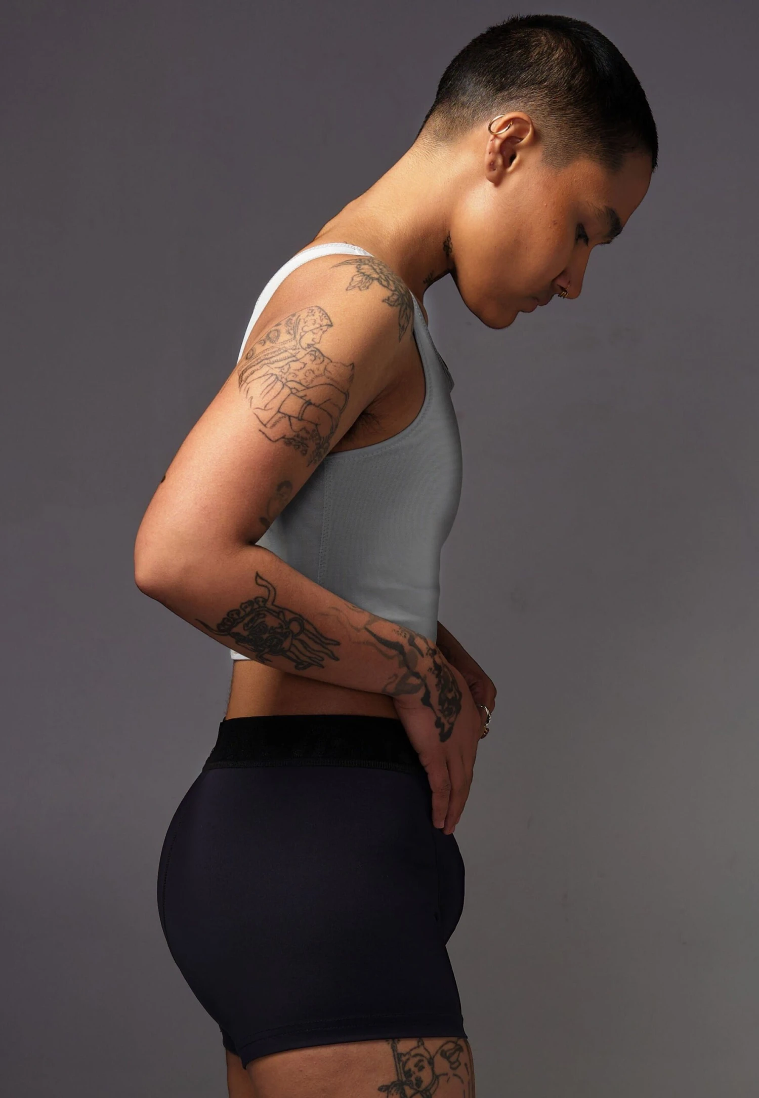 Basic Swim Binder Grey - Image 4