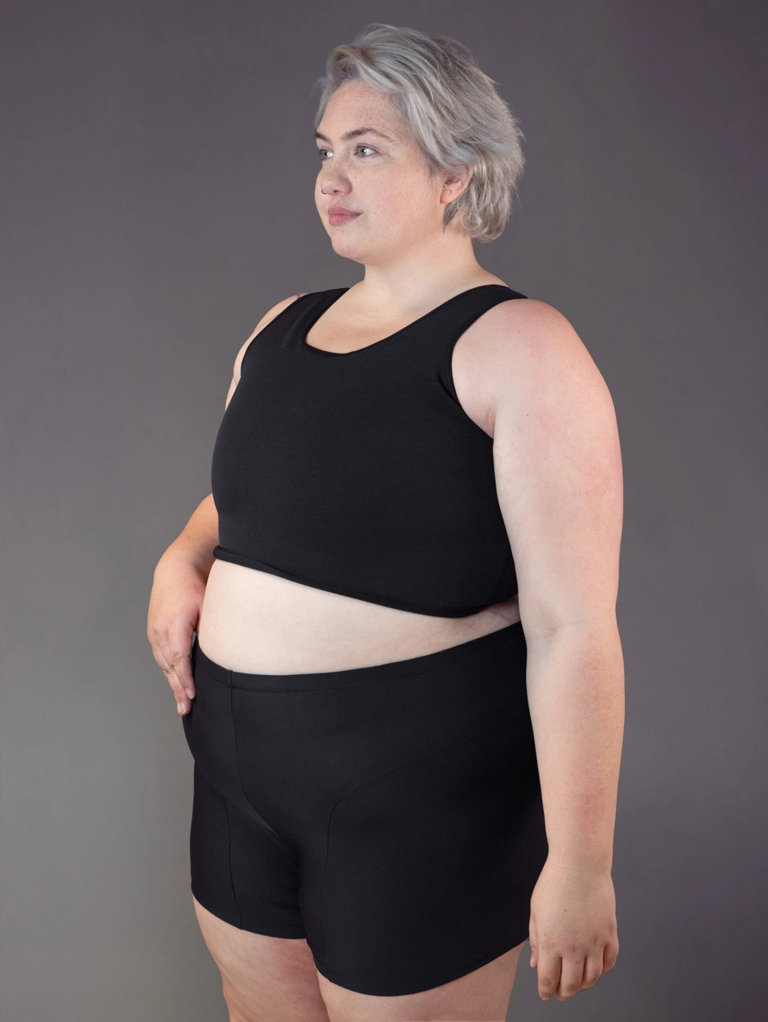 Basic Swim Binder Black - Image 4