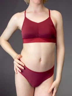 Bra Top Burgundy
