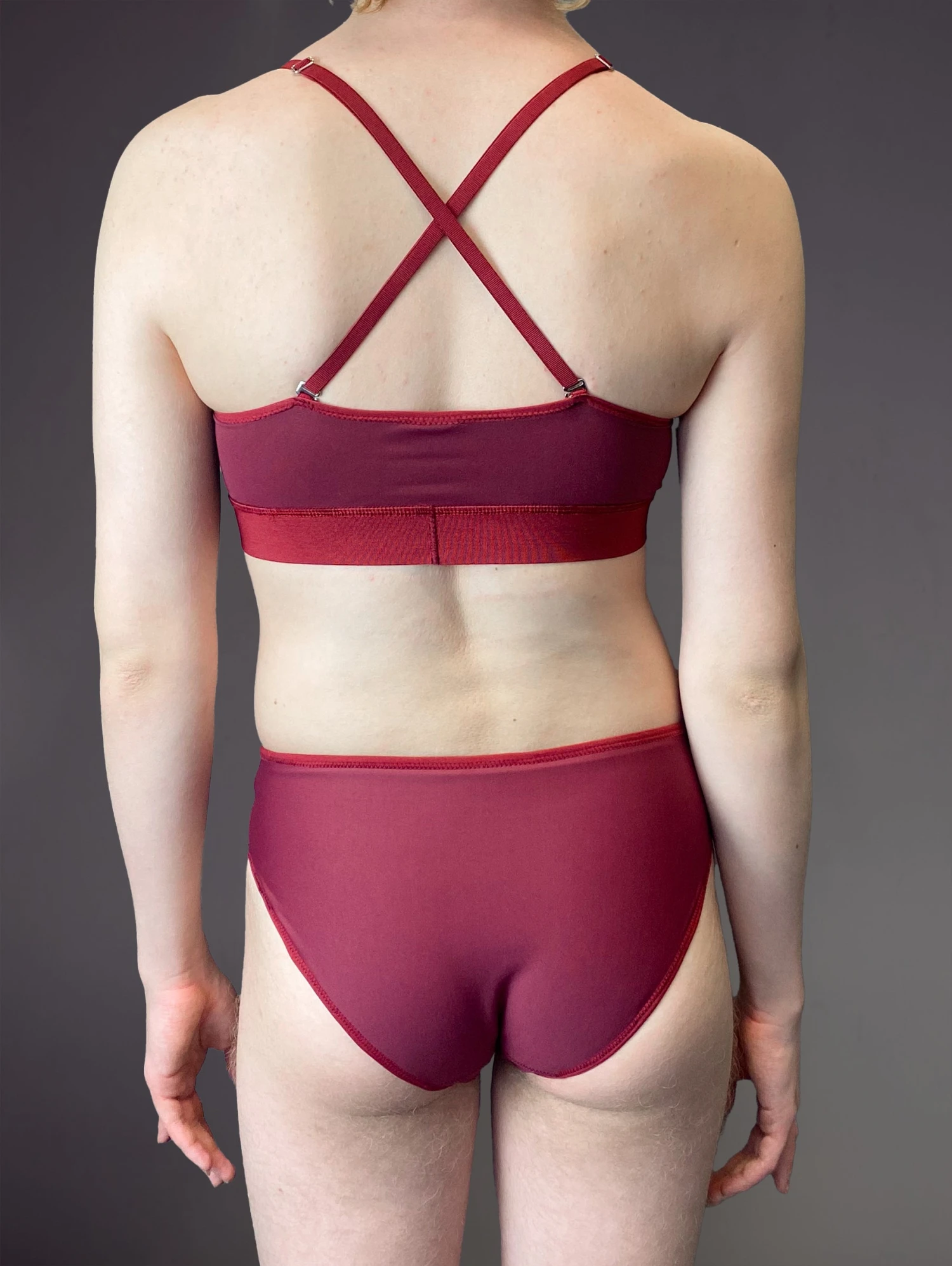 Tucking Panties Burgundy - Image 6