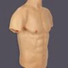 Silicone Torso Pecs And Abs Vanilla