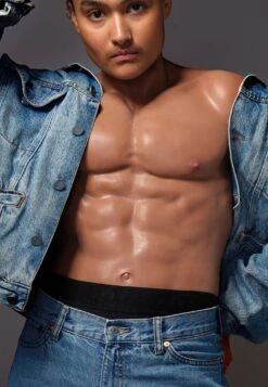 Silicone Torso Pecs And Abs Chocolate