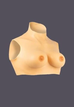 Silicone Torso With Breasts Vanilla